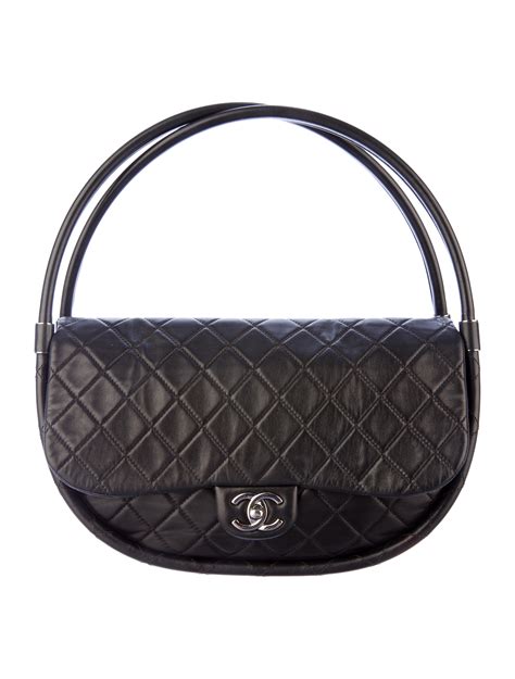 chanel hula hoop bag mini